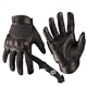 Mil-Tec Men's Gloves Leather / Kevlar Black size M