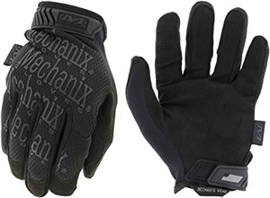 Mechanix Wear: The Original Covert Work Gloves with Secure Fit, Flexible Grip for Multi-purpose Use, Durable Touchscreen Safety Gloves for Men (Black, Small)