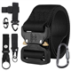 Geepen Tactical Belt, Nylon Military Work Riggers Belts with Heavy Duty Quick-Release Buckle for Concealed Carry Hunting Camping Casual