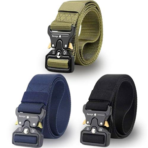 3 Pcs Durable Tactical Belt for Men's Uk,work Belt Belts for Men Elasticated Belt Men,work Belts for Menconstruction Webbing Beltcanvasbelts Men's Tactical BeltSuitable for Work and Sports