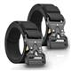 mkemka 2Pcs Tactical Belt, Military Nylon Belt Quick Release Metal Buckle for Outdoor Sports Camping Hunting