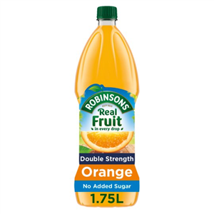 Robinsons Double Concentrate No Added Sugar Orange Squash 1.75L