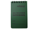 Kombat UK All Weather Waterproof 50 Page Military Mini Notebook