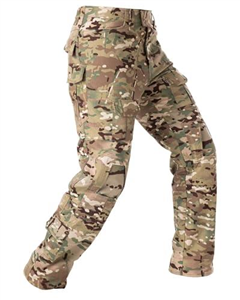 VATINNT Men's Hiking Tactical Trousers Waterproof Camouflage Combat Cargo Trousers Outdoor Military Work Pant with Multi-Pocket G3WF CP Camo 30