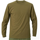 British Army Olive Long Sleeve Top T Shirt Thermal Underwear Base Layer T'shirt (UK, Alpha, M, Regular, Regular, Olive Green)