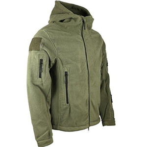 Kombat UK Men's Recon Tactical Fleece Hoodie, Olive Green, X-Large