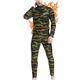 MEETWEE Men’s Thermal Underwear Set, Compression Base Layer Long Johns Long Sleeve Top Shirt Suit for Winter Workout (Camouflage-1, M)
