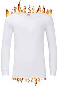 ZRWASKA® Mens Thermal Underwear Sets Long Sleeve Top, T-Shirt Vest & Long Johns Trousers, Tops & Bottoms, Warm Underlayer Winter Thermals Men Set Base Layer White, Size Medium