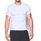 Under Armour Men's HeatGear Compression Tactical Short Sleeve T-Shirt - White, X-Large