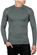 281Z Mens Military Moisture Wicking Base Layer Shirt - Tactical Training Army Professional - Polartec Delta - Odor Resist, Foliage Green, S