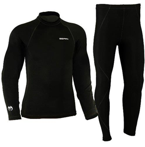 GEARX Compression Baselayer 4 Motorcycle Motocross Cycling Runnung Gym Muay Thai MMA BJJ Spats Yoga under layer (L)