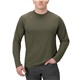 Vertx Mens Long Sleeve Tactical T Shirt, Undershirt Base Layer for Athletic, Workout, Professional Police and Security - Pull On Longline Style, Semi Compression Fit, Ranger Green, Medium