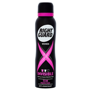 Rightguard Extreme Dry Woman Invisible 72Hour Antiperspirant Deodorant 150Ml