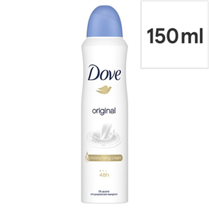 Dove Original Antiperspirant Deodorant 150Ml