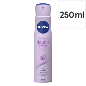 Nivea Double Effect Antiperspirant Deodorant 250Ml