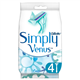 Gillette Simply Venus 2 Blade Disposable Razors 4 Pack