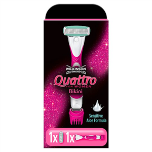 Wilkinson Sword Quattro For Women Bikini Razor