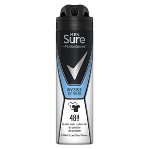 Sure Men Invisible Ice Antiperspirant Deodorant 150Ml