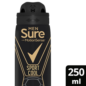 Sure Men Sport Cool Antiperspirant Deodorant 250Ml