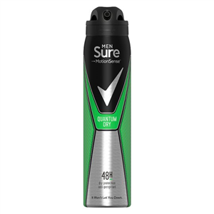 Sure Men Quantum Dry Antiperspirant Deodorant 250Ml