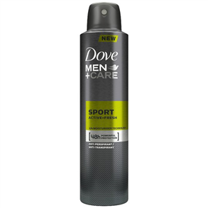 Dove Men+Care Sport Active Fresh Antiperspirant Deodorant 250Ml