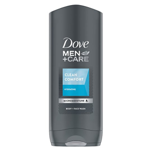Dove Men+ Clean Comfort Face & Body Wash 400Ml