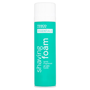 Tesco Essentials Shaving Foam 250Ml