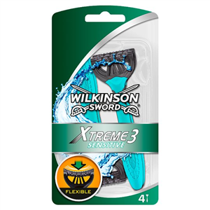 Wilkinson Sword Xtreme 3 Sensitive Razor 4 Pack