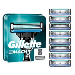 Gillette Mach 3 Razor Blades Refill 8 Pack