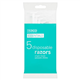 Tesco Essentials Single Blade Razors 5 Pack