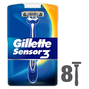 Gillette Sensor 3 Disposable Razors 8 Pack