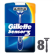 Gillette Sensor 3 Disposable Razors 8 Pack
