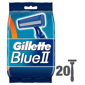 Gillette Blue 2 Disposable Razors 20 Pack