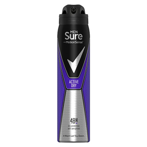 Sure Men Active Dry Antiperspirant Deodorant 250Ml