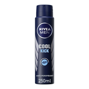 Nivea Men Cool Kick Antiperspirant Deodorant 250Ml