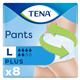 Tena Pants Plus Large 8 Pack