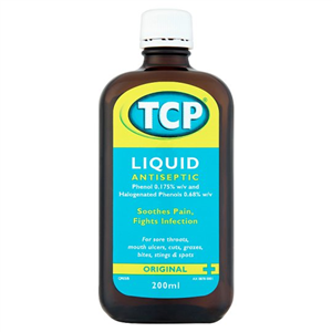 T C P Antiseptic 200 Ml Bottle