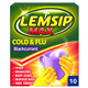 Lemsip Max Cold And Flu Blackcurrant Sachets X 10