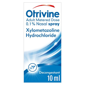 Otrivine Adult Metered Dose Nasal Spray 10Ml