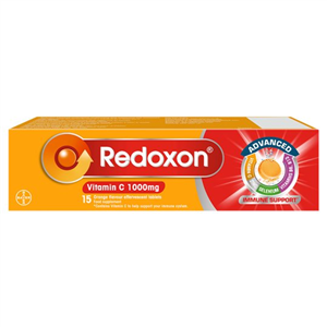 Redoxon Orange Immune Support Vitamin Tablets 15