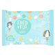 Fred & Flo 20 Biodegradable Fragrance Free Travel Wipes