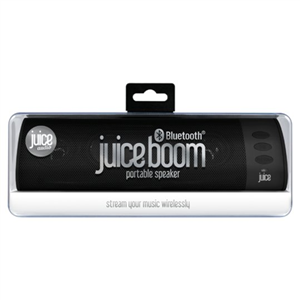 Juice Boom Bluetooth Speaker Black