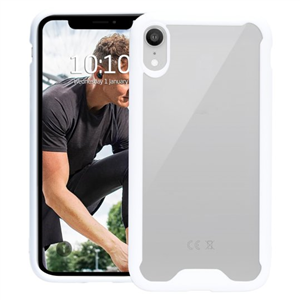 Groov-e iPhone XR Clear Case Edge White