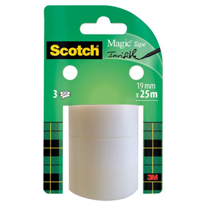 Scotch Magic Tape Refills 3 Pack