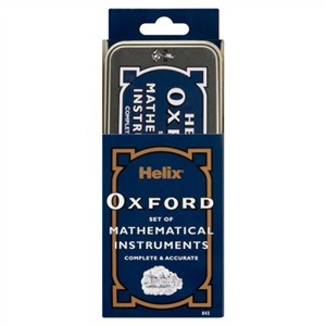 Oxford Maths Set In Tin