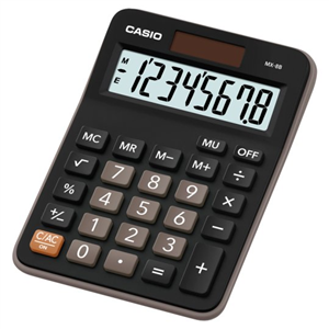 Casio Mx 8B Desk Calculator Black