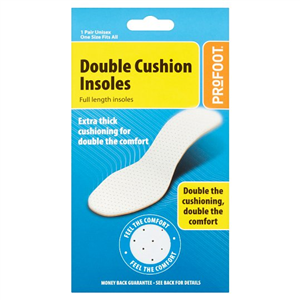 Profoot Double Cushion Insoles 1 Pair