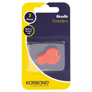 Needle Threaders With Cutter 3Pcs
