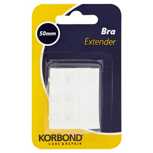 50Mm White Bra Extender