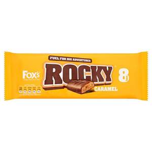 Fox's Rocky Caramel Biscuits 8 Pack 168G